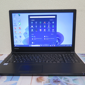 2019年モデル【高速Core i3第8世代★爆速SSD240GB+メモリ8GB】東芝 B65/M 最新Win11 Pro+Office2019 H&B ★ DVD-RW/Wi-Fi/HDMIの画像6