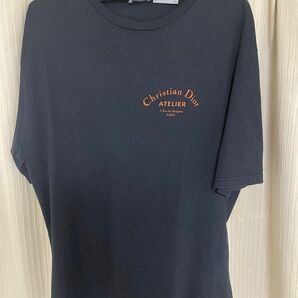 限定！Christian Dior ｸﾘｽﾁｬﾝﾃﾞｨｵｰﾙ Tｼｬﾂ 半袖　ATELIER ﾌﾞﾗｯｸｵﾚﾝｼﾞLｻｲｽﾞ