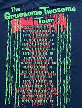 ●●anvil ROB ZOMBIE x ALICE COOPER ロブゾンビ アリスクーパー The Gruesome Twosome Tour 2010 ロック バンド ツアーT XL 黒ブラック●_画像4