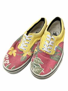 ●●VANS ERA バンズ ヴァンズ VAN DOREN エラ サイズ9.5/27.5 トロピカル柄●●