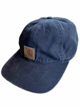 ●●vintage carhartt カーハート キャップ 黒フェードブラック●●_画像2