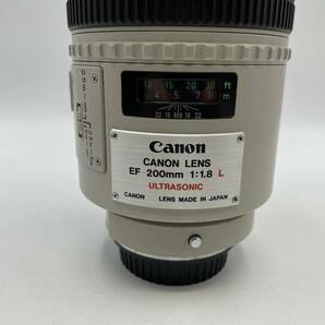 CANON / キャノン / EF 200mm 1:1.8 L / ET-123 / 専用ケース・レンズカバー付【ETZN002】の画像2