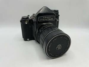 PENTAX / ペンタックス 6x7 前期 TTLファインダー / Super-Multi-Coated TAKUMAR/6X7 1:4.5 75mm【ETZN003】