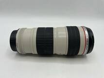 【美品】CANON / キャノン / EF 70-200mm 1:4 L USM / 防湿庫保管【ETZN008】_画像4