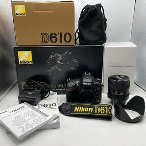 【良品】Nikon / ニコン D610 / AF-S NIKKOR 24-85mm 1:3.5-4.5 G ED / 箱・使用説明書・充電器付【FKTY001】の画像1