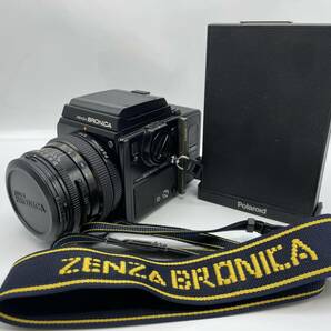 【良品】ZENZA BRONICA / ゼンザブロニカ SQ-Ai / ZENZNON-PS 1:2.8 80mm / SQ-i用 Polaroid / ウエストレベルファインダー【MOK002】の画像1