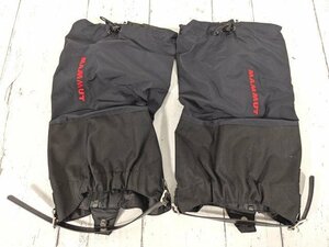 【3yt175】登山 アウトドアウエア スパッツ MAMMUT マムート ブラック サイズ：L/XL◆U54