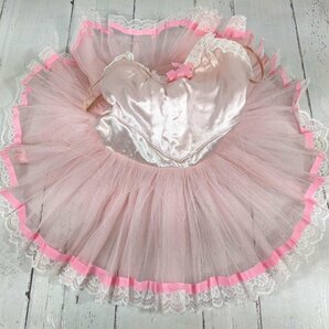 【11yt182】ダンス バレエ チュチュスカート衣装 Chacott チャコット ピンク キャンディ?? お人形さん??◆P25の画像1