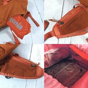 【1yt276】登山 アウトドア用品 ザック バックパック パタゴニア テラヴィア・パック 28L オレンジ◆T2363の画像4