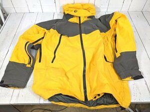 【3yt275】アウトドアウエア 登山服 ザ・ノースフェイス RTG ジャケット イエロー×グレー サイズ：L