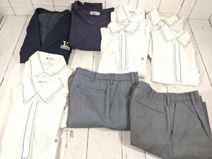 4og573/ clothes # Kyoto city ... junior high school # man . school uniform blaser uniform 160A top and bottom set [d59]