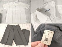 【4yt057】名古屋工学院専門学校 高等課程 男子用学生服 制服 ブレザー+半袖・長袖シャツ+セーター+冬服ズボン◆T2403_画像5