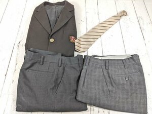 4og532/ clothes # Yamanashi prefecture . pipe blow senior high school # man . school uniform blaser uniform 170A top and bottom set [d47]