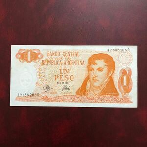 旧紙幣　アルゼンチン　1ペソ