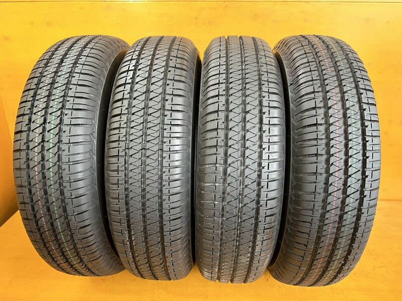 森商会No.135佐賀発 送料無料195/80R15 96S 2021 DUELER H/T 684Ⅱ夏用 BS 4本set 8mm BRIDGESTONE夏タイヤ 溝 室 ブリヂストンバリ山 