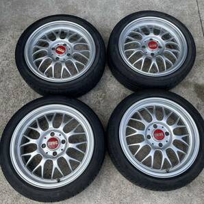 BBS RG-F 15インチ 5.5J×15 +45 シルバー RG397 FORGED PCD100 4穴 165/50R15 おまけ付き！の画像1