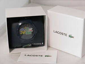 ★LACOSTE メンズウオッチ ブルー 青 ワニ ラコステ★ 