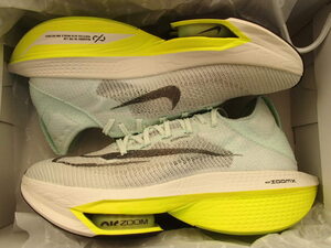 NIKE AIR ZOOM ALPHAFLY NEXT% 2 ナイキ ズーム アルファフライ ネクスト % 2 DV9422 300 MINT FOAM/CAVE PURPLE-VOLT 未使用品 27.0 cm