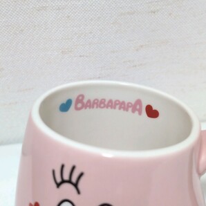 MO■美品■BARBAPAPA バーバパパ マグカップ 2個セット バーバピカリ 陶器 ピンク/ブルー カップ コップ かわいいの画像8