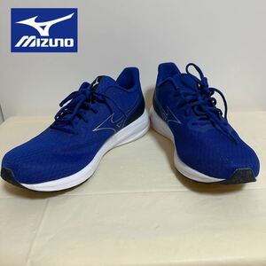 ST# MIZUNO Mizuno men's 28cm sneakers blue blue FLV1221 K1GA214727 running shoes sport shoes running walking 