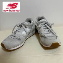 ST■ New BALANCE ニューバランス レディース 23.5cm スニーカー 白 ホワイト 996 ローカットスニーカー 靴 カジュアル 歩きやすい _画像1