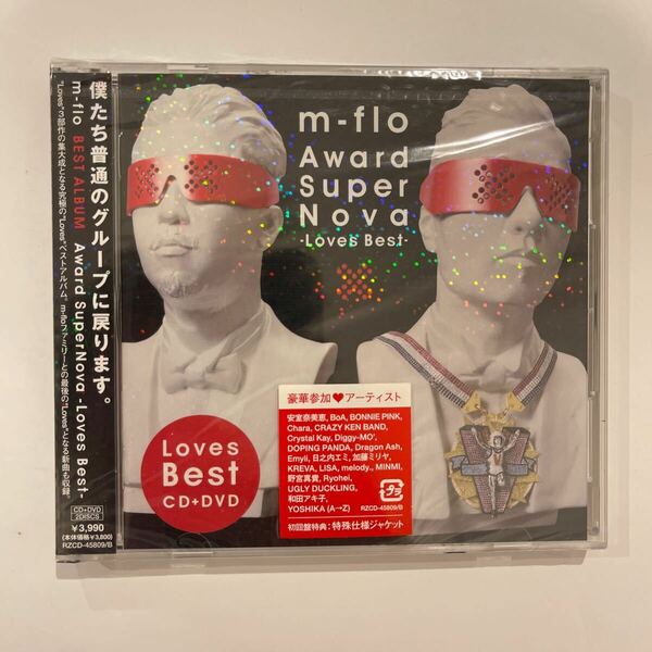 新品未開封★CD＆DVD『Award SuperNova -Loves Best-』m-flo・ベストアルバム