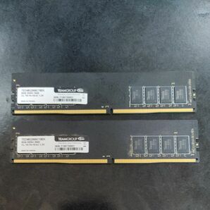 DDR4 2666メモリ 8GB×2枚、計16GB メモリ Team
