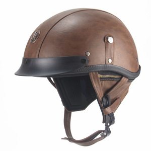 ハーフヘルメット 和風 最新の流行 半キャップヘルメット メンズ レディース 耐衝撃性 個性 超軽量 男女兼用 半帽ヘルメット　サイズ：XL