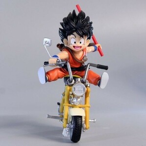 【大人気商品】早い者勝ち！ドラゴンボール DRAGON BALL 亀仙人 孫悟空 約15cm 2体セット バイク 漫画風 PVC フィギュアの画像7