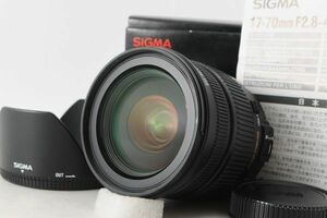 Sigma シグマ AF 17-70mm f/2.8-4 DC OS Macro HSM ニコンマウント #1330