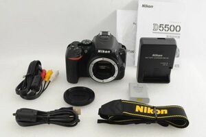 [美品] Nikon ニコン D5500 デジタル一眼レフカメラ #1425