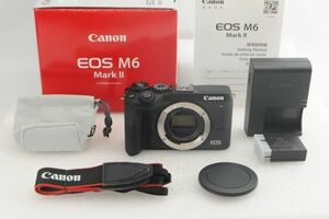 [美品] Canon キャノン EOS M6 Mark II デジタル一眼レフカメラ #1419A