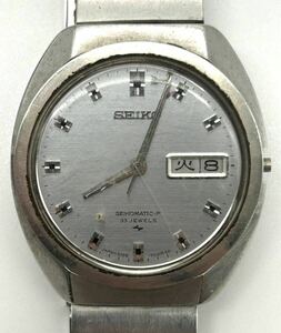 【辰】ジャンク品 SEIKO MATIC-P セイコー マチック 33石 自動巻 腕時計 約36×33mm ○時計・腕時計・カシオA784