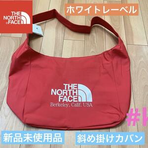 THE NORTH FACE ホワイトレーベル 斜め掛けバッグ 赤 NUPTSE