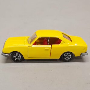 tomica トミカ No.2 コロナ マークⅡ CORONA MARKⅡ 1900HT SL 黄 1/62 日本製 1Aホイール Z5388の画像3