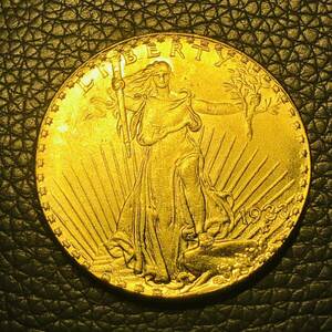 外国古銭 アメリカ ウォーキングリバティ 1933年 自由の女神 20ドル 記念幣 イーグル 大型金貨 