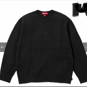 定価以下【Mサイズ】Supreme Pilled Sweater ブラックシュプリーム カットソー