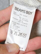 美品 BEAMS BOY(ビームスボーイ)レディース スウェットS_画像5