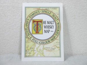 スコットランド ウィスキー 地図 HE MALT WHISKY MAP 現地物【M0405】(P)