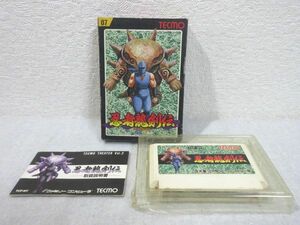 FC 忍者龍剣伝 ソフト・箱・説明書付 レトロゲーム Nintendo ファミリーコンピュータ 【M0413】(P)