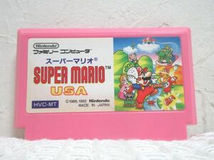 FC スーパーマリオUSA SUPER MARIO USA HVC-MT ファミコンソフト【M0423】(P)