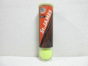 ダンロップスポーツ テニスボール St.JAMES 高耐久 未使用 4球【M0431】(T)