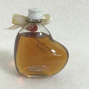 SUNTORY BRANDY サントリー ブランデー VSOP ハート型ボトル ミニボトル 容量 100ml 40% 日本製 古酒 【M1255】の画像2