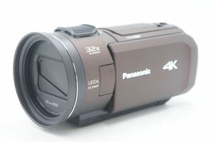 ★☆全額返金保証！最速発送！【Panasonic デジタル4Kビデオカメラ HC-VX1M-T ブラウン 動作確認済 美品】★☆（202404-30181-kaitori）