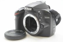 ★☆全額返金保証！最速発送！【Nikon D3200 ボディ ブラック シャッター4177回 難あり】★☆（202404-30313-kaitori）_画像1