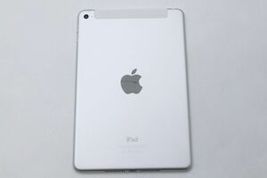 ★☆全額返金保証！最速発送！【iPad mini 4 MK772J/A 128GB Wi-Fi+Cellular シルバー 白ロム 動作確認済】★☆（202403-04869-Skaitori）