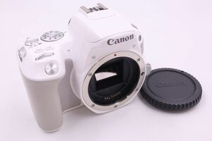 ★全額返金保証！最速発送！【Canon デジタル一眼レフカメラ EOS Kiss X9 ホワイト ボディ シャッター4438回】★（202403-29955-kaitori）