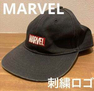 MARVEL マーベル　刺繍ロゴ　BOXロゴ　アメリカンヒーロー　ジュニアサイズ