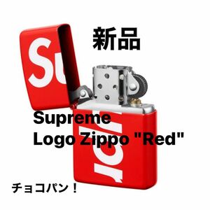 ラス1！Supreme Logo Zippo "Red" 新品 未使用品！supreme