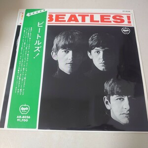 LP☆ビートルズ！ MEET THE BEATLES ［矢印帯付/赤盤/AR-8026］